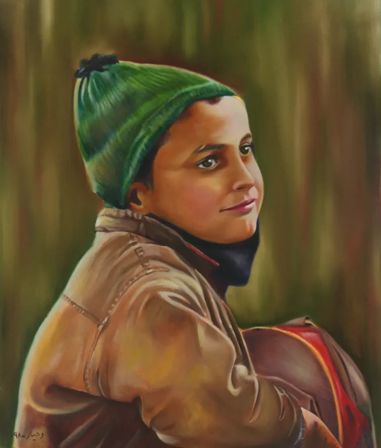 Portrait of a Balochi Student