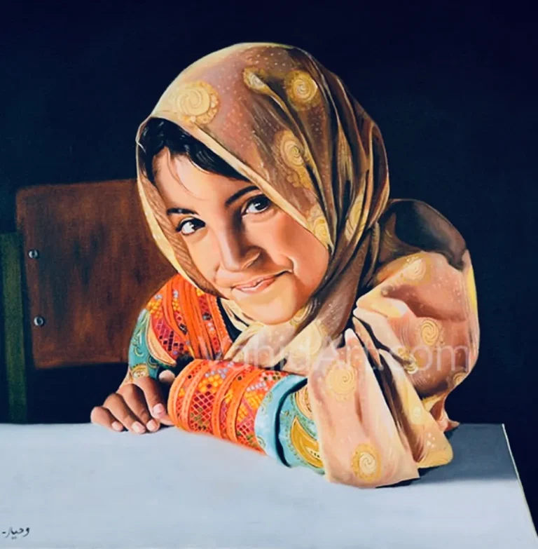 Portrait of a Balochi Student II